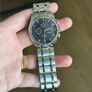 Tissot couturier automatic chronograph（BLACK & ORANGE）